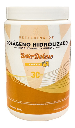 Better Defense - Colágeno Hidrolizado Con Zinc, Vit C Y D3