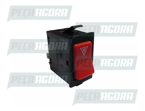 Interruptor Pisca Alerta 12v Ford Cargo 712 814 815 915 2422