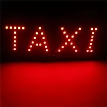 Comprar Letrero Luminoso 58 Led Para Auto Taxi Libre 12v