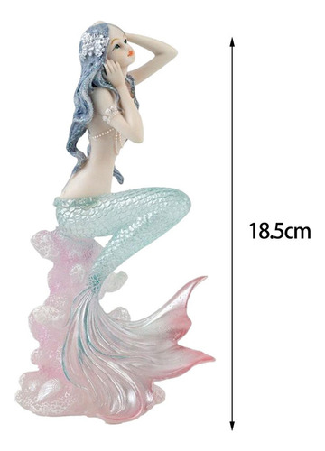 Nova Estatuilla De Sirena De Estilo Europeo, Estatua De