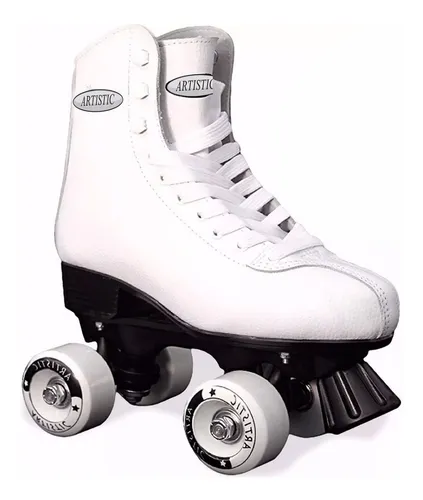 Patin Artistico Super Liviano Escuela Cuero Sintetico El Rey