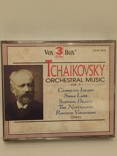 Tchaikovsky Orchestra Music Vol.5 Cdx3 Nuevo 