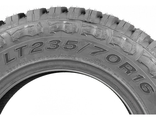 2 Pneu 235/70 16 M/t S10 Tr4 Vitara Tracker 8 Lonas Off Road