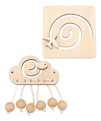 2x Brinquedos Educativos Busy Board Basic Skill Learning Gif