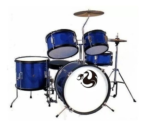 Century Cnbt016 Batería Junior 5 Piezas Color Azul Set