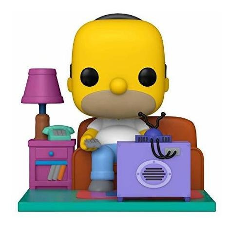 ¡funko Pop!deluxe: Simpsons - Homer Viendo Dxwxl