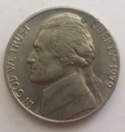 #140 5 Centavos De Dólar Usa 1979