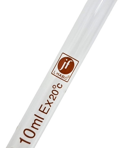 Pipeta Serologica Vidrio Clase A 10 Ml Div 0.10 Ml Jf Lhabo