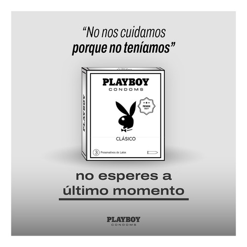 Preservativos Playboy Premium Caja X3 Unidades Lubricados