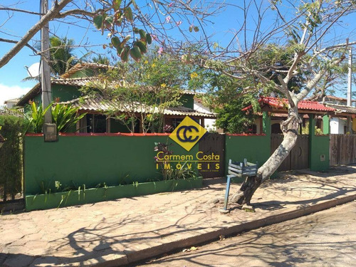 Imagem 1 de 30 de Linda Casa Com 4 Dormitórios À Venda, 168 M² Por R$ 280.000 - Unamar - Cabo Frio/rj - Ca0762