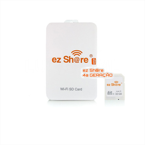 Sd Wifi 4a Geração Cartão Memória 32gb Ezshare Classe 10 |p1