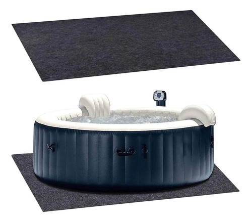 Alfombrilla De Bañera De Hidromasaje Para Bañera Inflable Al