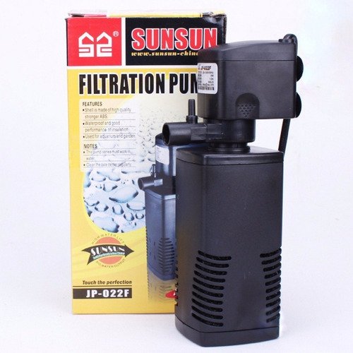 Filtro Interno C/ Bomba Sunsun Jp-022f 600l/h P/aquario