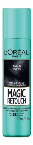 Tintura L'oréal Paris  Magic Retouch Tono Negro X 75ml