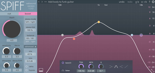 Audio Plugin Oeksound Spiff (Usado)