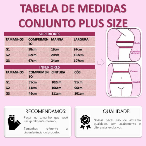 Imagem 7 de 9 de Conjunto Feminino Short Blusa Plus Size Alfaiataria 46 Ao 52