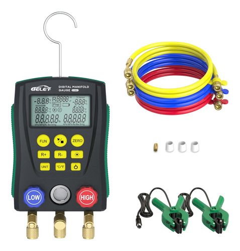 Beley Refrigeracion Digital Manifold Hvac System Gauge Set