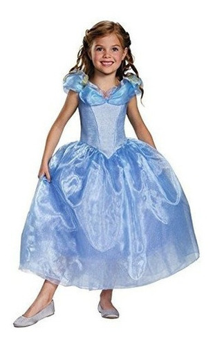 Disfraz De Cinderella Movie Deluxe Costume Xsmall 3t4t
