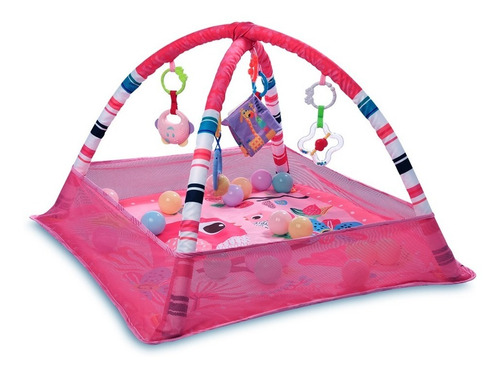 Imagen 2 de 5 de Gimnasio Manta Didactica Bebe Pelotero Pelotas Babymovil