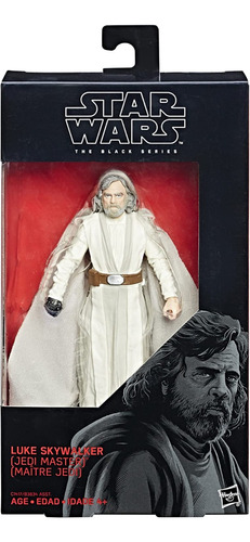 Luke Skywalker Jedi Master 6p Black Series Star Wars Cerrado (Usado)