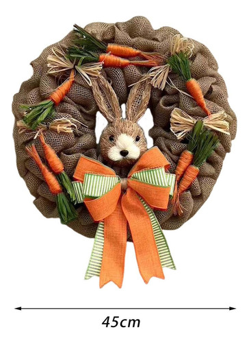 - Corona De Pascua Para La Puerta Delantera Corona De