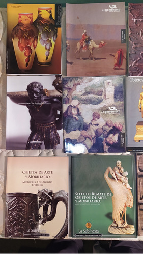 50 Catálogos De Remastes Diversos Sobre Arte, Antigüedades (Usado)