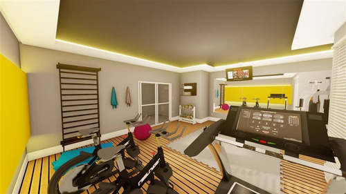 Imagem 3 de 15 de Apartamento, 1 Dorms Com 55.59 M² - Caiçara - Praia Grande - Ref.: Cg98 - Cg98