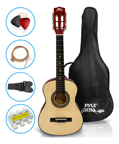 Pyle-pro Pgakt30 Guitarra Acústica De 30 Pulgadas, Para Pr.