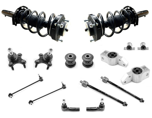 Kit Amortiguadores (50mm) Rotulas Bieleta Vw Bora 06-10 