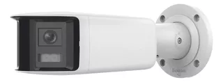 Câmera de segurança Hikvision DS-2CD2T47G2P-LSU/SL(C) Color Vu com resolução de 4MP visão nocturna incluída branca