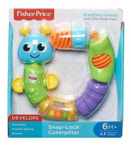 Fisher-Price Sonajero dudú, juguete y sonajero de actividades para bebé recién  nacido - JUGUETES PANRE