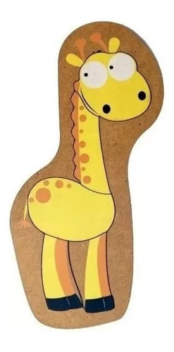 Puzzle De Madera Encastre Animales Surtidos 4 - 7 Piezas