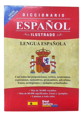 Pack 6 Diccionarios Español Lengua Española Ilustrados