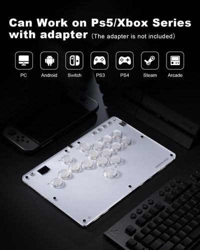 Oneed Haute42 Controlador Sin Palanca Arcade Stick R16: Sin