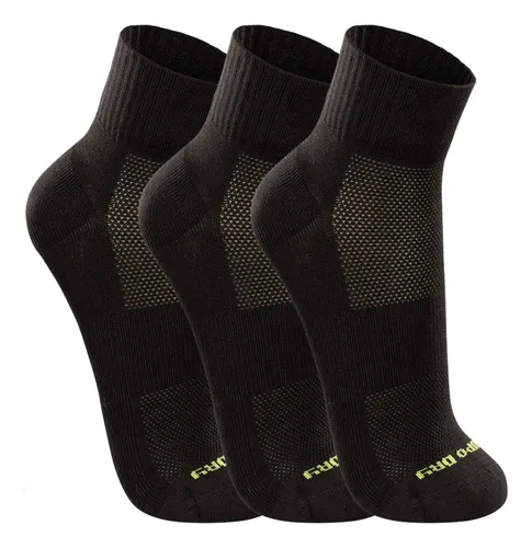 comprar Meia Lupo Dry Fit Academia Corrida Cano Médio Poliamida Kit3