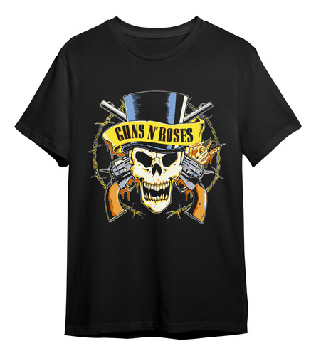 Guns Ans Roses Camiseta Rock 100 Algodon