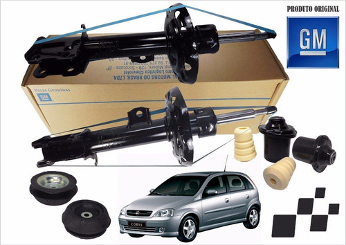 Kit Completo Amortecedor Dianteiro Corsa Hatch Meriva - Novo