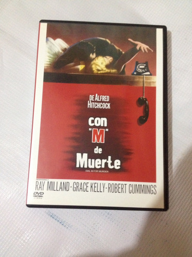 Con M De Muerte Alfred Hitchcock Dvd Nacional