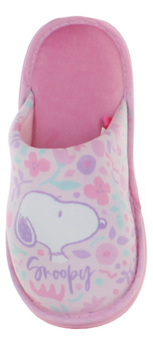 Snoopy Pantufla Suave Comodidad Confort Afelpada Mujer 87695