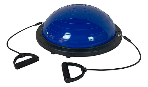 Medio Balon Plataforma Bosu Ball Esfera Con Bandas Supergym