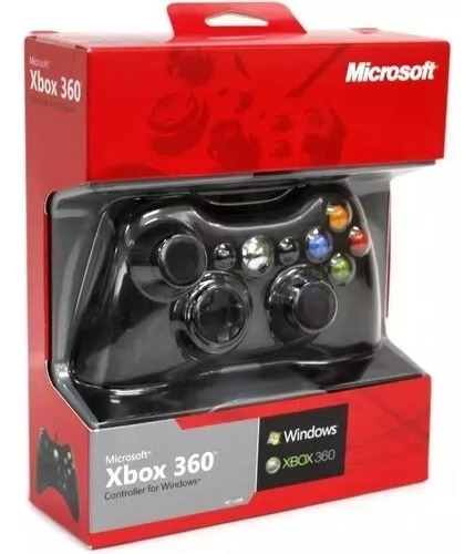 Control Xbox 360 Alambrico Compatible Con Pc