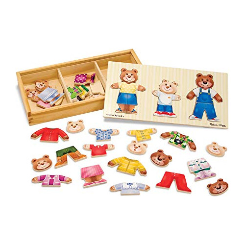 Puzle De Disfraces De Osos Melissa Y Doug