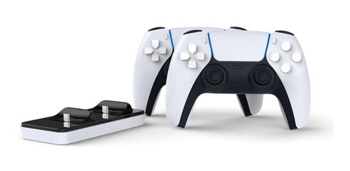 Base Carga Juega Controles Ps5 Dock Doble Estacion Dual Usb