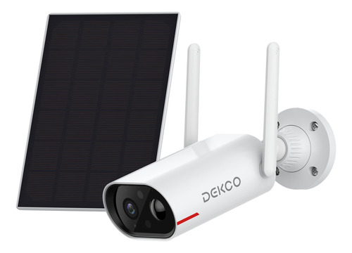 Dekco Security Cameras Wireless Outdoor - 2k Solar Security.