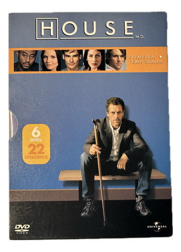 Box Dvd Dr. House 1° Temporada Original (Usado)