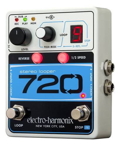 Pedal Looper Electro Harmonix 720 Stereo Looper