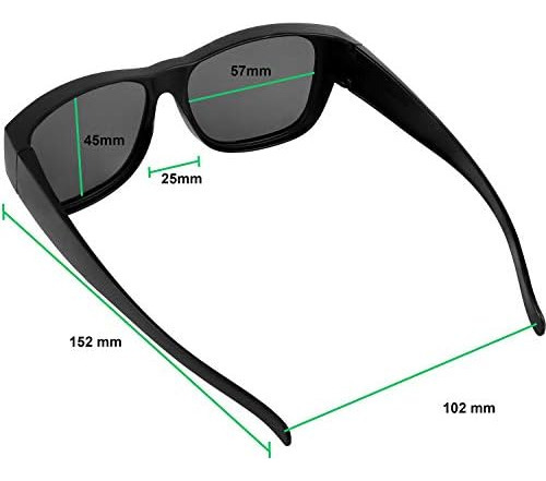 2025 Ajuste Sobre Gafas De Sol Polarizadas Uso Sobre Gafas
