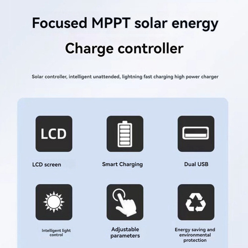 Para Controlador Solar Eólico Híbrido Mppt Charging Boost