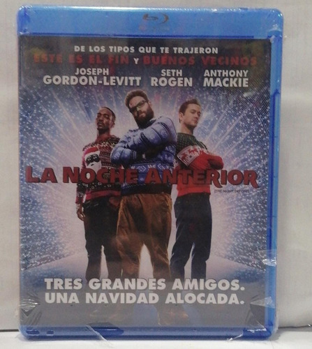 La Noche Anterior Joseph Gordon-levitt Pelicula Blu-ray