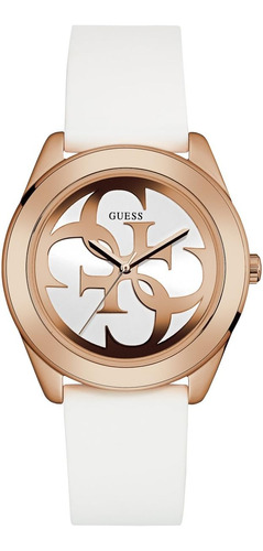 Guess G Twist Reloj Para Mujer Con Correa De Silicona Y Esfe